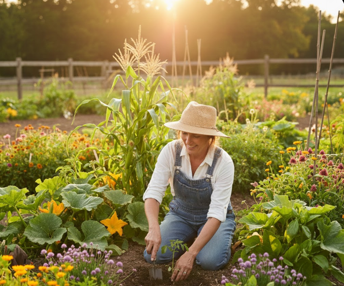 companion planting for organic pest control