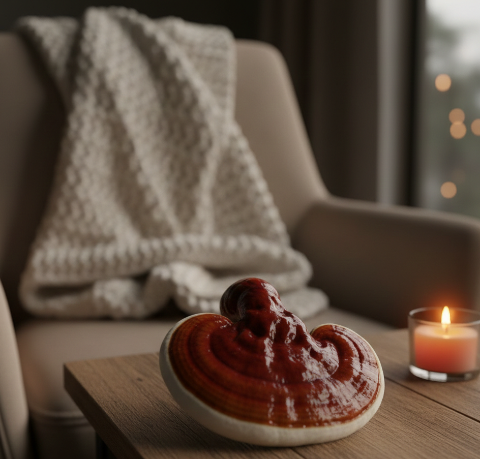 Reishi mushroom, the 'Mushroom of Immortality' for stress and sleep support