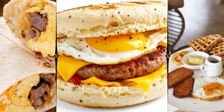 the best Protein Fast Food Breakfast you can buy now