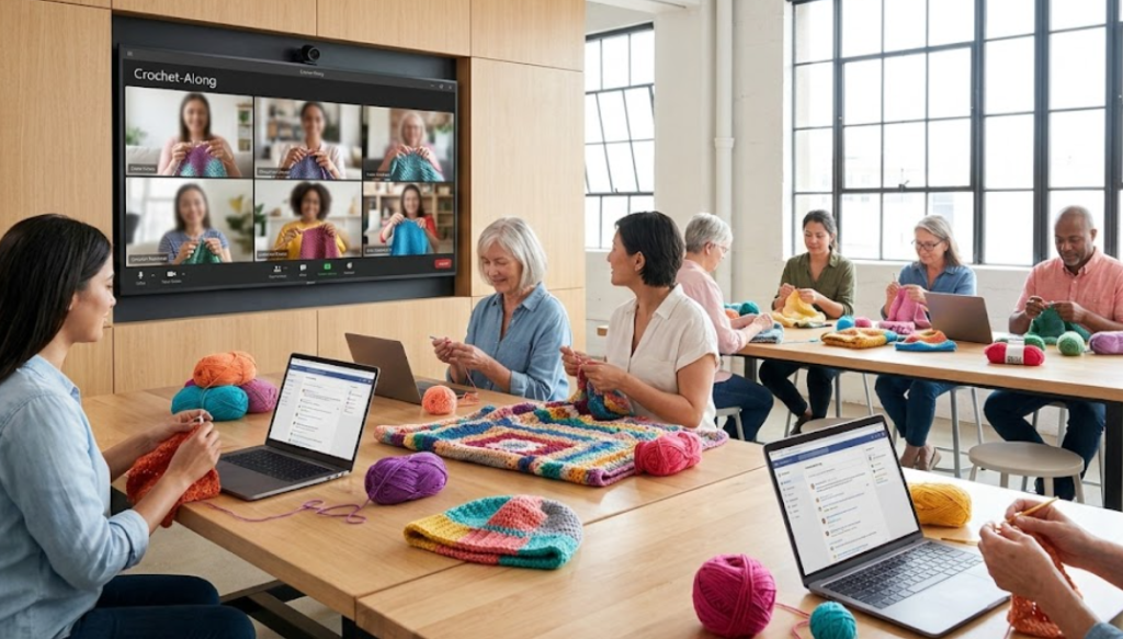 crocheting community