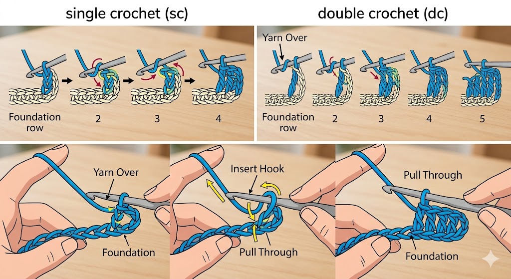 basic stitches & techniques