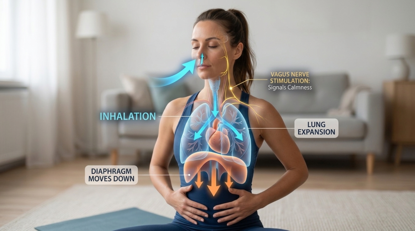 breathing exercises for anxiety stress sleep explained step by step